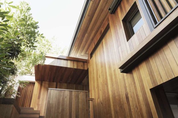 an example of wood siding